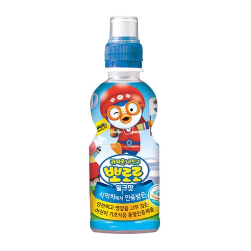 팔도 뽀로로 밀크맛 235ml (4개)_이미지