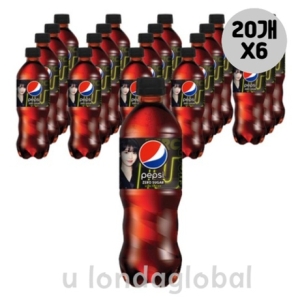 롯데칠성음료 펩시콜라 제로슈거 라임향 500ml (120개)