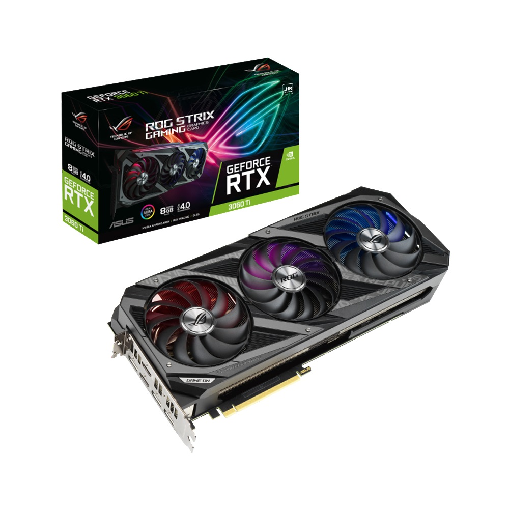 ASUS ROG STRIX 지포스 RTX 3060 Ti GAMING D6 8GB