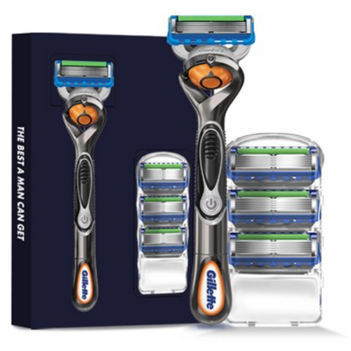 질레트 퓨전 프로글라이드 플렉스볼 파워 + 면도날