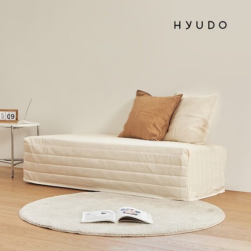 휴도 편안한 제주 3단 접이식 토퍼 매트리스 MS (13cm)_이미지