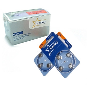스타키 보청기 배터리 S13 오렌지 60개 1박스