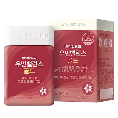바이탈뷰티 우먼밸런스 골드 90캡슐 (1개)_이미지