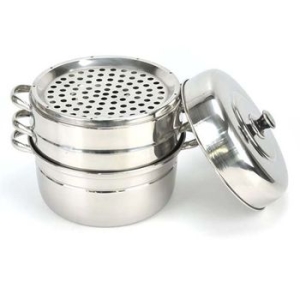 스텐레스 찜솥 세트 찜냄비 찜통 만두 찜기 일반뚜껑 소소_이미지