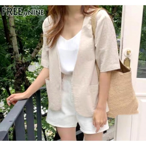 FRJ Jeans 프리나인 먼데이반팔자켓 41158A_이미지