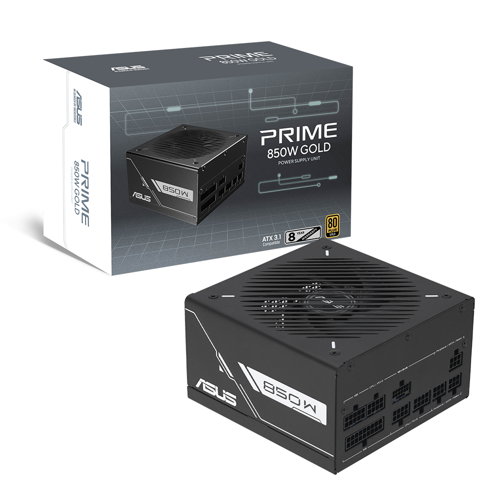 ASUS PRIME 850W GOLD Black Edition 대원씨티에스_이미지