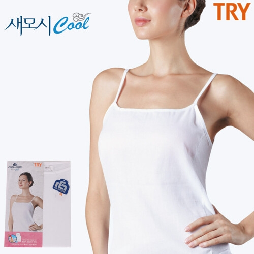  TRY 트라이 모시메리 여성 끈나시 쿨 캐미솔