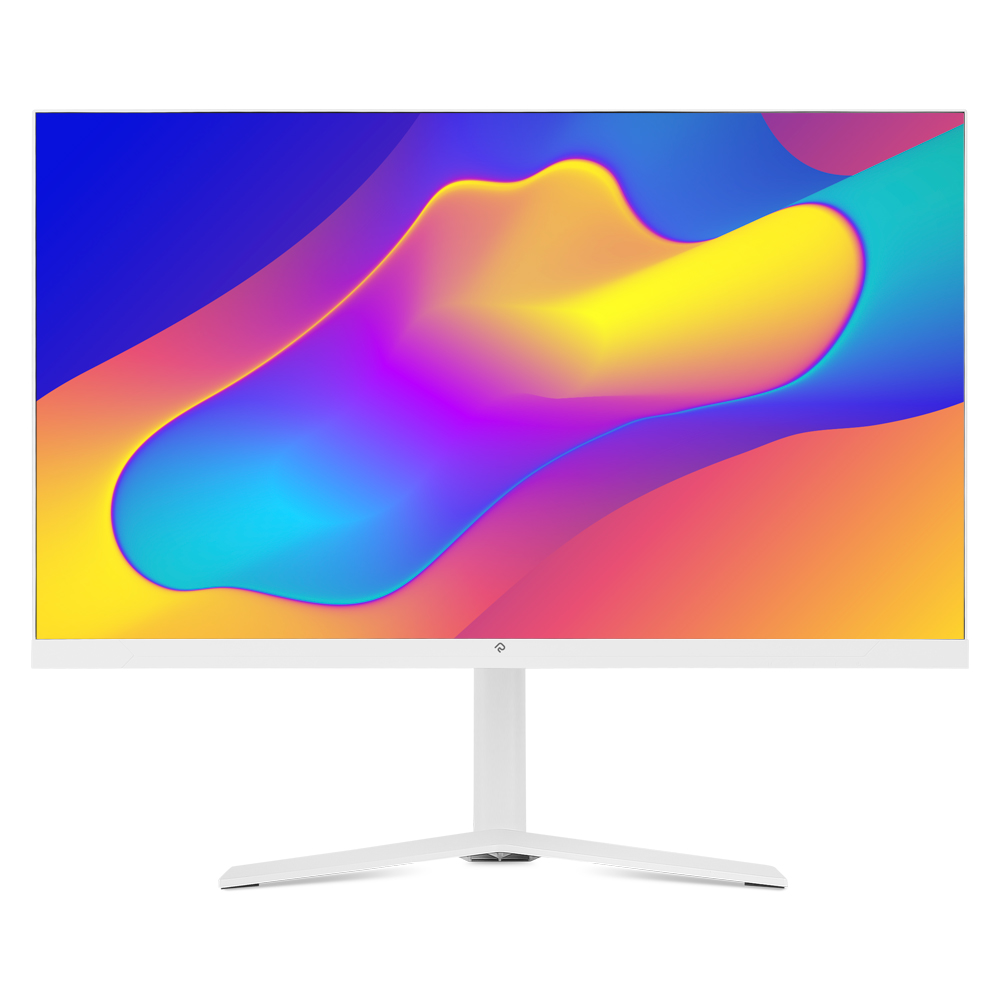 래안텍 BLAZE U3260CE IPS UHD 4K 베젤리스 멀티스탠드 화이트 무결점_이미지