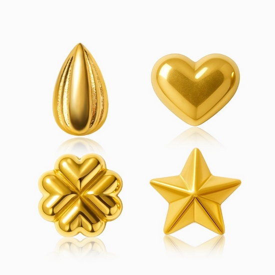 한국금다이아몬드 행운 콩알금 미니 골드바 4종 택1 24K 0.5g (1개)