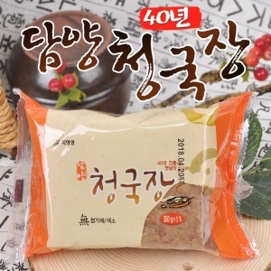 푸르젠 구수한 담양 생 청국장 350g 12개입 업소용