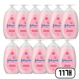 존슨즈베이비 핑크 로션 펌프형 500ml (11개)_이미지