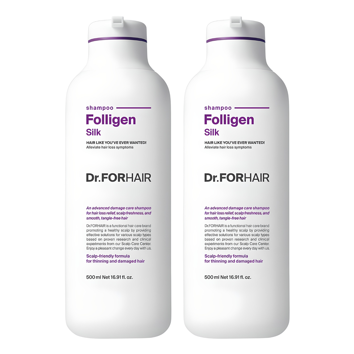 닥터포헤어 폴리젠 실크 샴푸 500ml (2개)_이미지