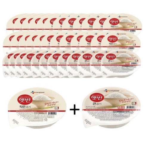 CJ�������� �޹� ��� �������� 130g 24�� + �޹� ��� ū���� 300g 12��