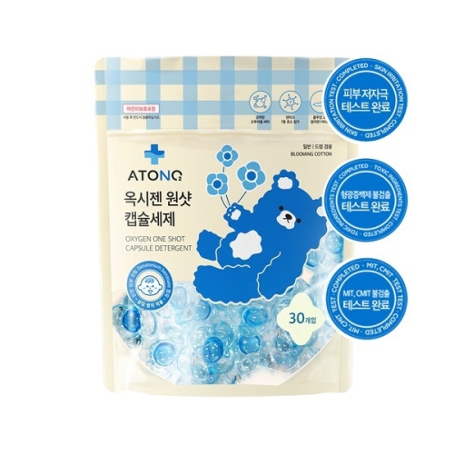 라오가닉 아토오투 옥시젠 원샷 캡슐세제 30개입 (1개)_이미지