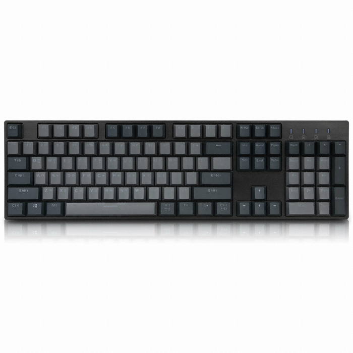 앱코 HACKER K2000 PBT 에디션 축교환 (블랙, 적축)_이미지