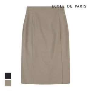 에꼴드파리 트임H라인 스커트_CB28WSA001Z