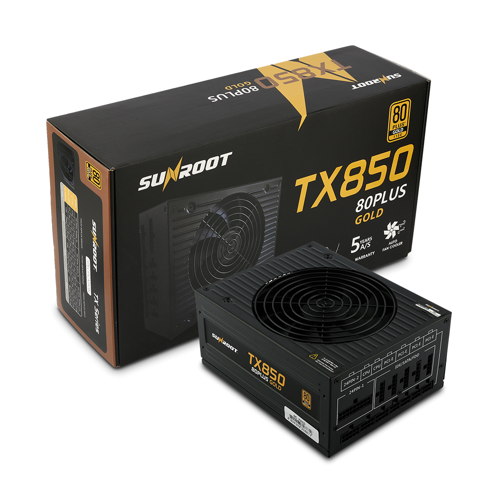 썬루트 TX850 80PLUS골드 풀모듈러