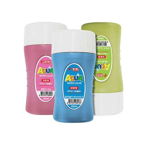 티티경인  아쿠아물감 220ml[1개]
