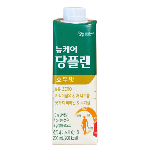 대상웰라이프 뉴케어 당플랜 호두맛 200ml (24개)