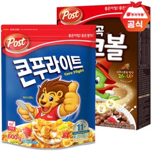 포스트 오곡 코코볼 570g+570g 시리얼