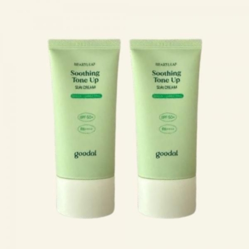 구달 어성초 진정 그린 톤업 선크림 50ml (2개)