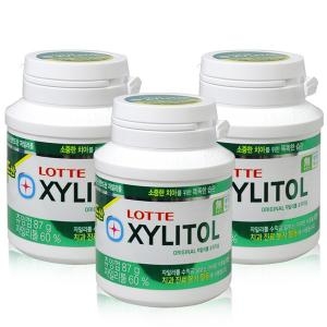 롯데5000자일리톨용기 x 4개 은단 후라보노