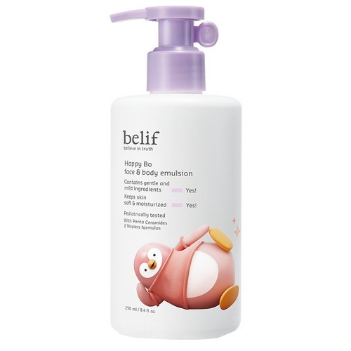 빌리프 해피 보 페이스 앤 바디 에멀전 250ml (1개)_이미지