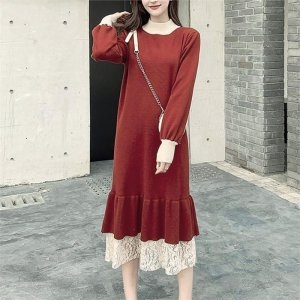 수프 오노마 ONM 투톤 레이 릴 원피스 20대 여친룩 데일리 청순코디 8947089_이미지