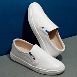 바네토 S328 화이트 남자슬립온 캐주얼화 로퍼 단화 14419568