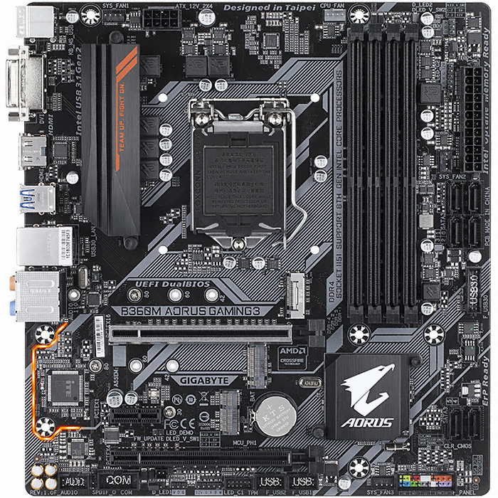 GIGABYTE B360M AORUS Gaming 3 피씨디렉트_이미지