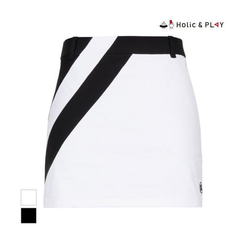 프리모션 사선 배색 큐롯 HC3WCU001