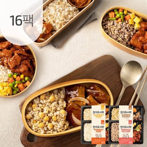 아임닭 한식 도시락 230g 4종 (16개)_이미지