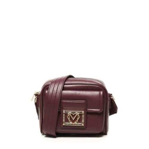 모스키노 Love 로고 플라크 지퍼 크로스바디 백 JC4092PP1NLI0 552 T