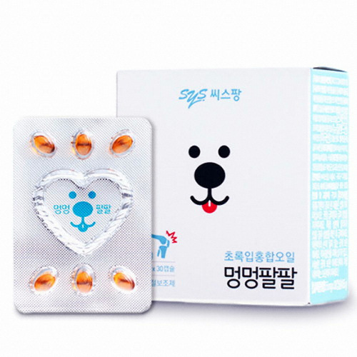 에스디생명공학 씨스팡 멍멍팔팔 관절영양제 30p (1개)_이미지