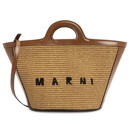 마르니 트로피칼리아 썸머 스몰 라피아 토트겸숄더백 BMMP0068Q0 P3860 00M50_이미지