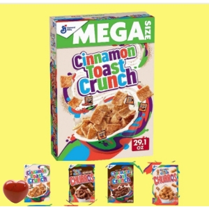 시나몬 토스트 크런치 시 4종