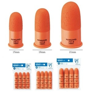 일본 손가락 골무 보호대 천연고무 12개입