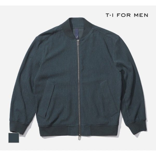 티아이포맨 T.I FORMEN TUNED 플리츠 블루종 점퍼 익스탠드_M234MJP712M_이미지