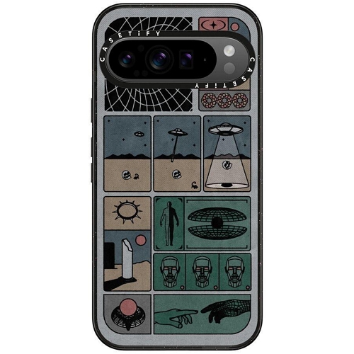 CASETIFY 픽셀 9 프로 XL 기타 미네랄 연구 임팩트 케이스