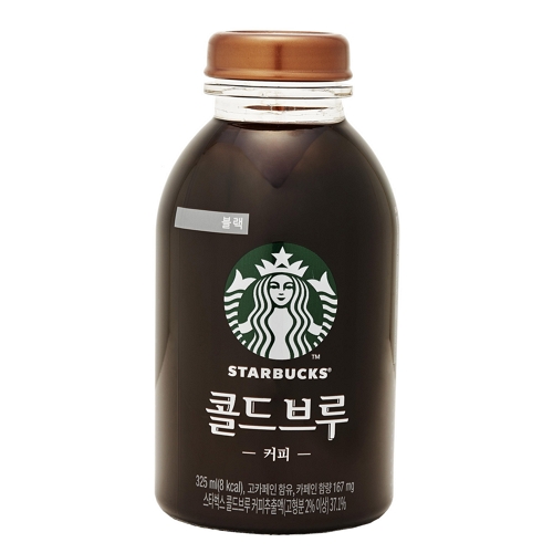 스타벅스 콜드브루 블랙 325ml (6개)