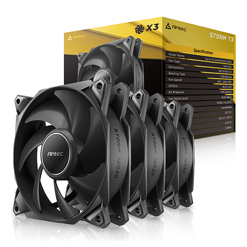 Antec STORM T3 120 PWM (3팩)