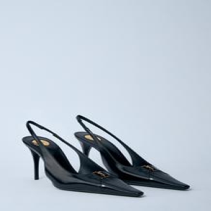 생로랑 BABYLONE 힐 뮬 806685 AAESX 1000 B0111623303_이미지