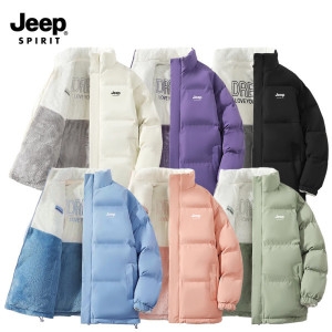 JEEP SPIRIT 양면 후리스 패딩 점퍼 플리스점퍼 뽀글이 패딩스탠드카라 JP9073_이미지