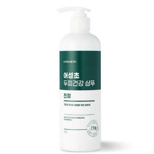  허브누리 어성초 두피건강 샴푸 500g [1개]