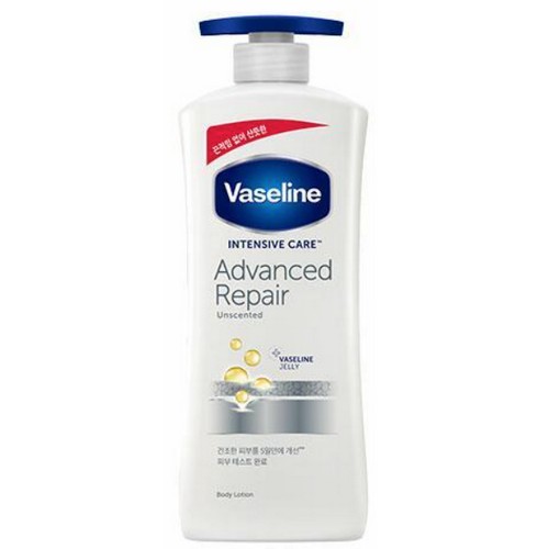 유니레버 바세린 인텐시브 케어 어드밴스드 리페어 바디로션 400ml (1개)