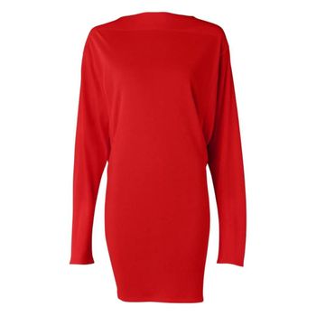 자크뮈스 라 미스트랄 오픈 백 드레이프 드레스 150820031