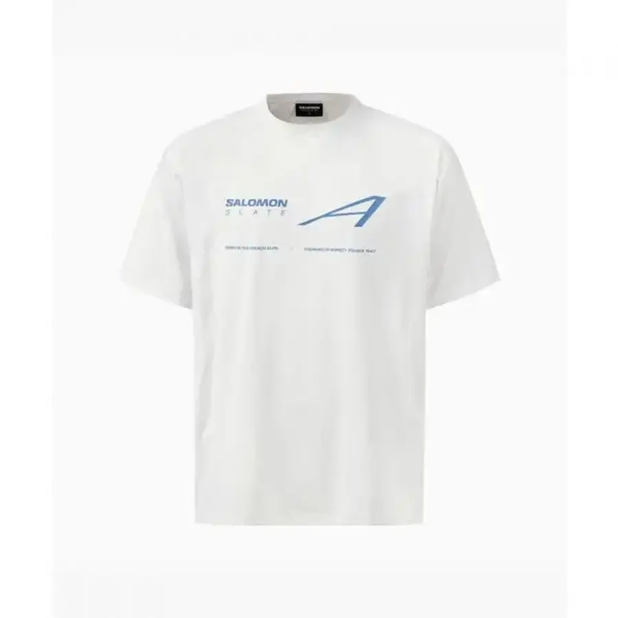 살로몬 반팔 티셔츠 S262001HTS51 WHT DOM