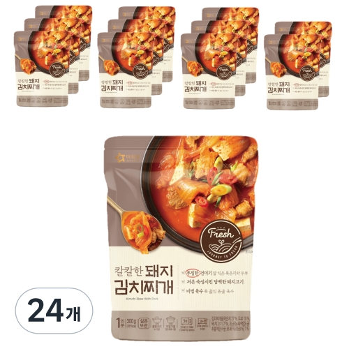 아워홈 칼칼한 돼지김치찌개 300g 24개