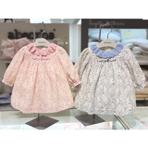 해피랜드 압소바 백일돌조카선물 또이 원피스 로즈핑크 or L/블루 2종 1A2525105A