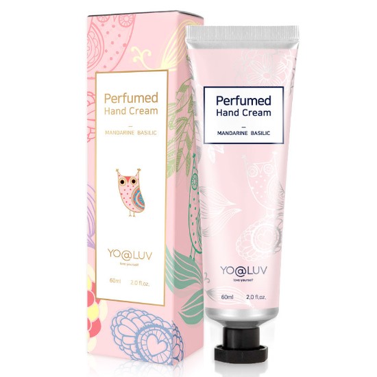 요아럽 퍼퓸드 만다린바질릭 핸드크림 60ml (1개)